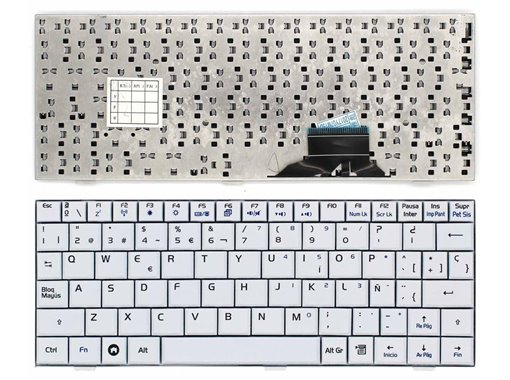 TECLADO PARA PORTÁTIL ASUS EEE PC 700 701 900 901 V072462AK2 OKNA-021SP03 