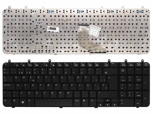 TECLADO PARA HP PAVILION DV7 DV7-1000 DV7-1100 SERIES V080502CK1