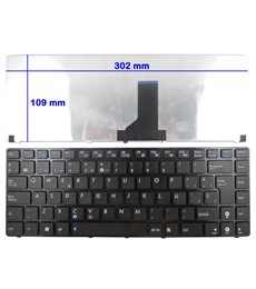 TECLADO PARA PORTÁTIL ASUS A42 K42 X42 N 43 N82 U30 U36 U44 U45 U80 U82 UL80