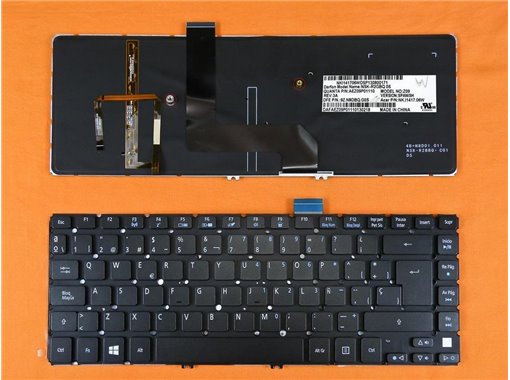 TECLADO PARA PORTÁTIL ACER ASPIRE M5-481T M5-481TG M5-481PT M5-481PTG