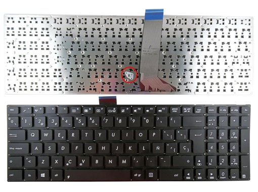 TECLADO PARA PORTÁTIL ASUS X502 X502C X502CA ASUS VIVOBOOK S500 S500C S500CA