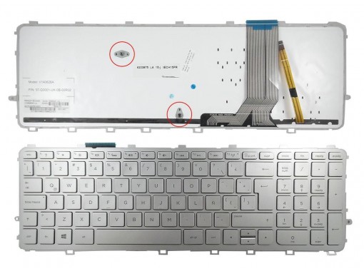 TECLADO PARA PORTÁTIL HP ENVY 15-J SERIES