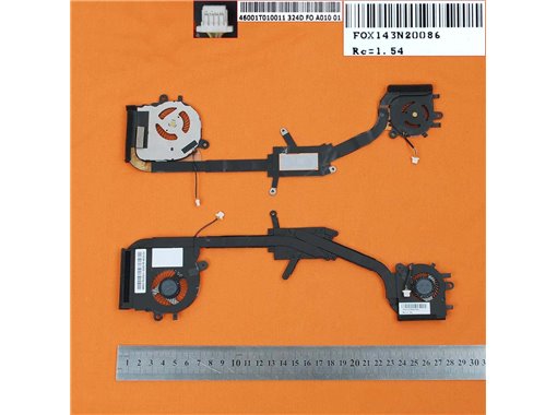 VENTILADOR CPU + GPU PARA PORTÁTIL HP FOLIO 1040 G1 739561-001