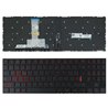 TECLADO RETROILUMINADO EN ROJO PARA PORTÁTIL LENOVO LEGION Y520 Y520-15IKB R720 R720-15IKB NEGRO