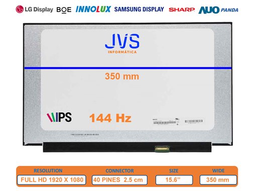 Tela NV156FHM-N4N Mate 15.6 polegadas [Novo]