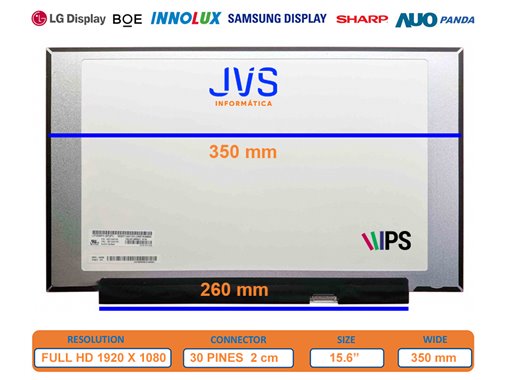 Bildschirm N156HCE-EN1 REV.C1 entspiegelt 15.6 zoll [Neu]