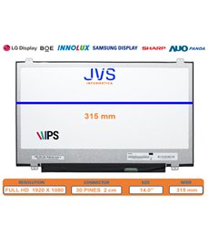 Pantalla N140HCE-EN1 Brillo 14.0 pulgadas [Nueva]