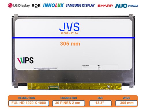 NV133FHM-N63 Dalle Écran de luminosité de 13,3 pouces [Nueva]