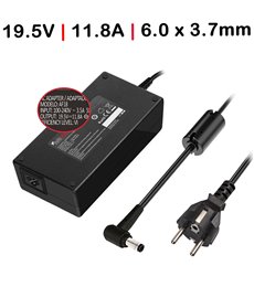 Charger for ASUS G752VT G751 G750J GL702VM GL502VM GL502VS 19.5V 11.8A 230W 6.0x3.7mm