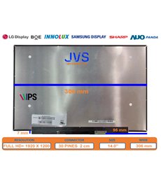  N140JCA-ELK matte 14.0" FHD+ display