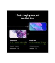 USB to USB-C Charging Cable - Green Cell (Model: GC Ray)