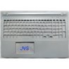 Carcaça Superior do Teclado para Sony Vaio SVF152, SVF152C29M Series, Cor Branca, Tecla Enter Pequena, sem touchpad