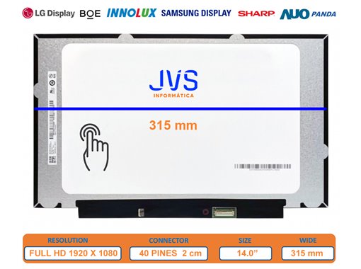 Touchscreen R140NWF5 RA Matte 14.0 inches [New]