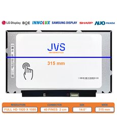 Tela sensível ao toque B140HAK03.2 HW1A  Fosco 14.0 polegadas [Nova]